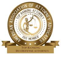 AAAA 2021 Top Ranking DUI Defense Attorney